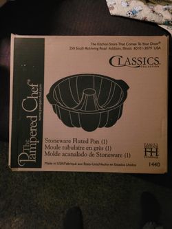 Pampered Chef Bundt Cake Stone Baking Pan