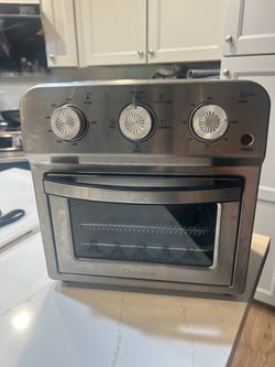 Plain Chef Stainless Steel Air Fryer Toaster Oven