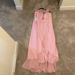 Azazie Dress, Candy Pink Size 20 
