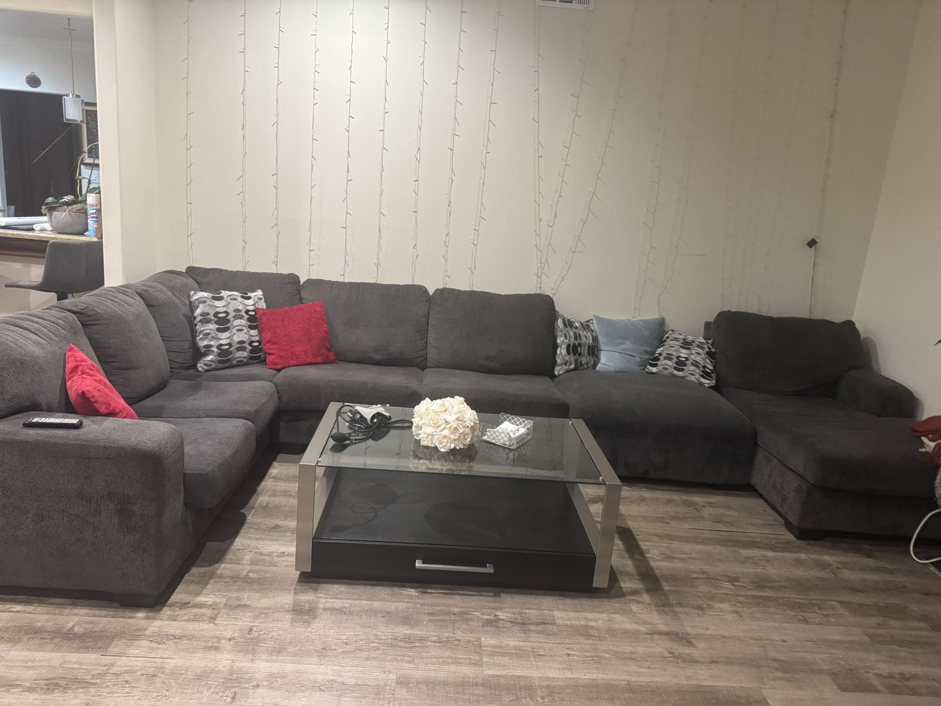 Grey Sectional Couch