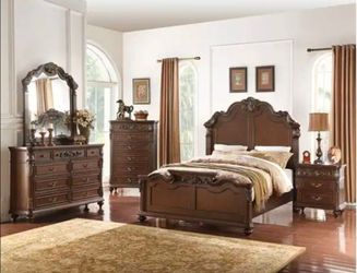 Brown Royal bed