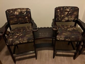 Bar/pool Double Seating Chair 