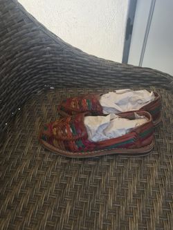 New Mexican leather shoes size 3