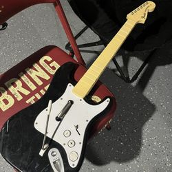 Rock Band Guitar For Nintendo Wii NO DONGLE