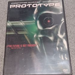 Prototype DVD Movie Vintage 2004 Robot Movie Show Science 