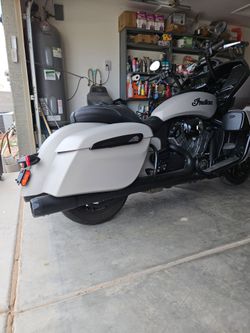 TAB zombie slip on exhaust Indian 2014-up touring