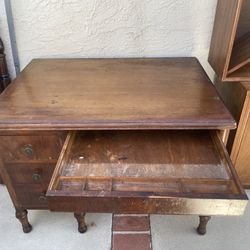 Antique Wooden Desk