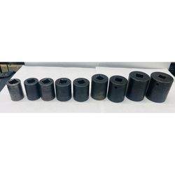 Snap On 1/2 Drive 12PT Shallow Impact Socket IMD 9-PCS SET IMD400 IMD360 IMD320