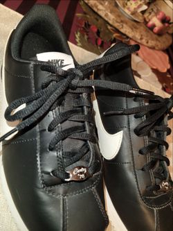 Nike Cortez '72 Black Leather Sneakers