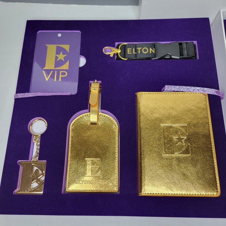 Elton John Yellow Brick Road Farewell Tour VIP Merchandise Package