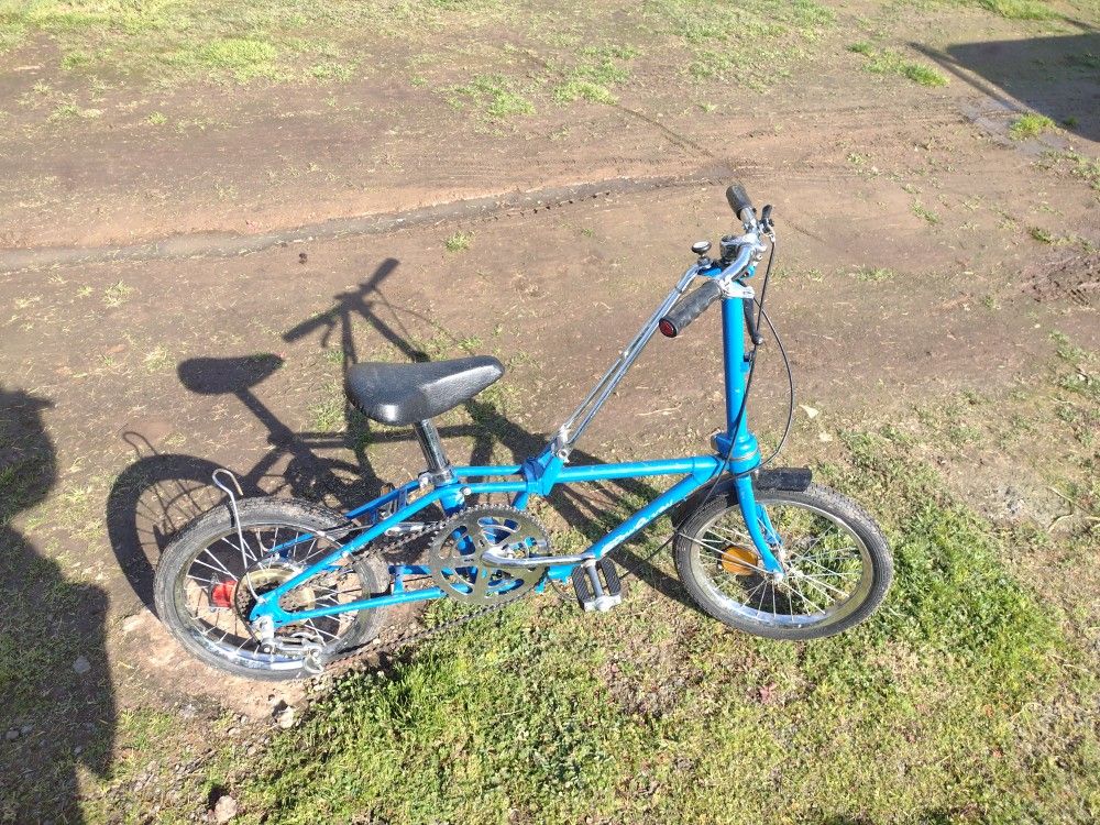 Dannon Collapsible Fold Up Bicycle 1984 Stowaway