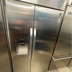 LG studio 42” Side By Side Fridge 