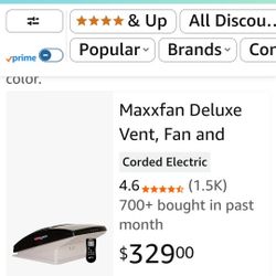 RV MAXFAN 7500K