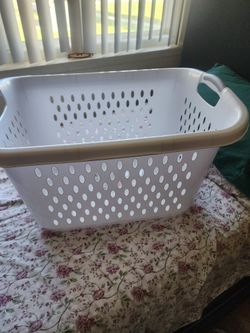 Contenedora Para Ropa Nueva Color Blanco