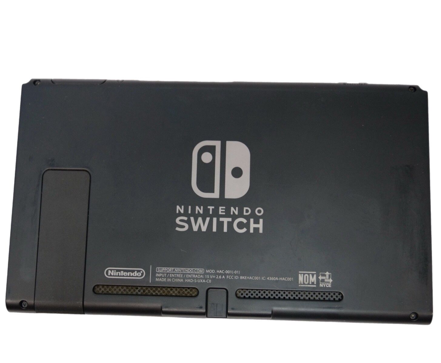Nintendo Switch HAC-001(-01) Console, Gray Joy Cons, Charger, Good KIT