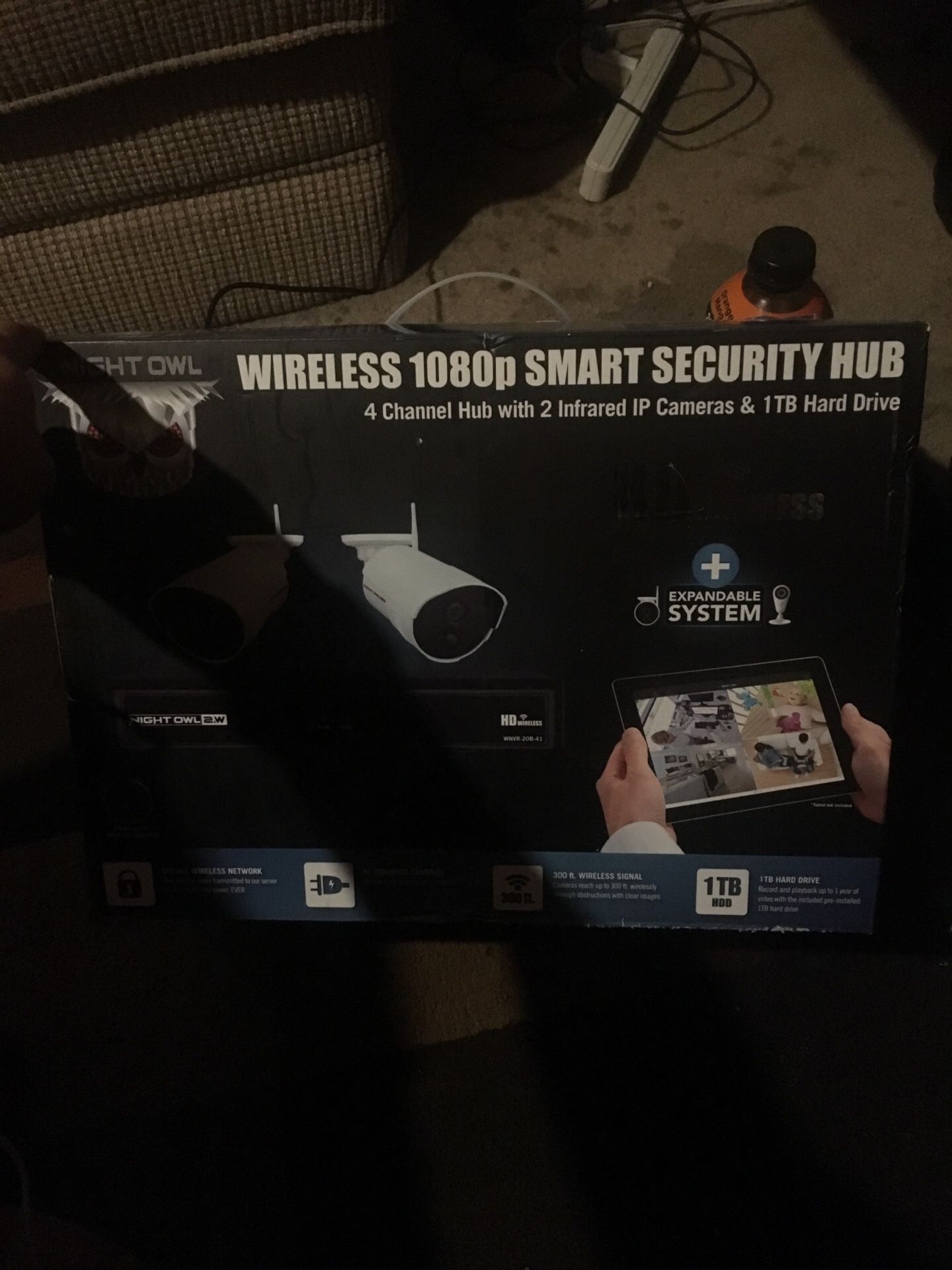 Night owl 4 channel wireless smart security best sale hub
