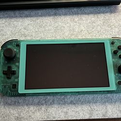 Custom Switch Lite Emerald 