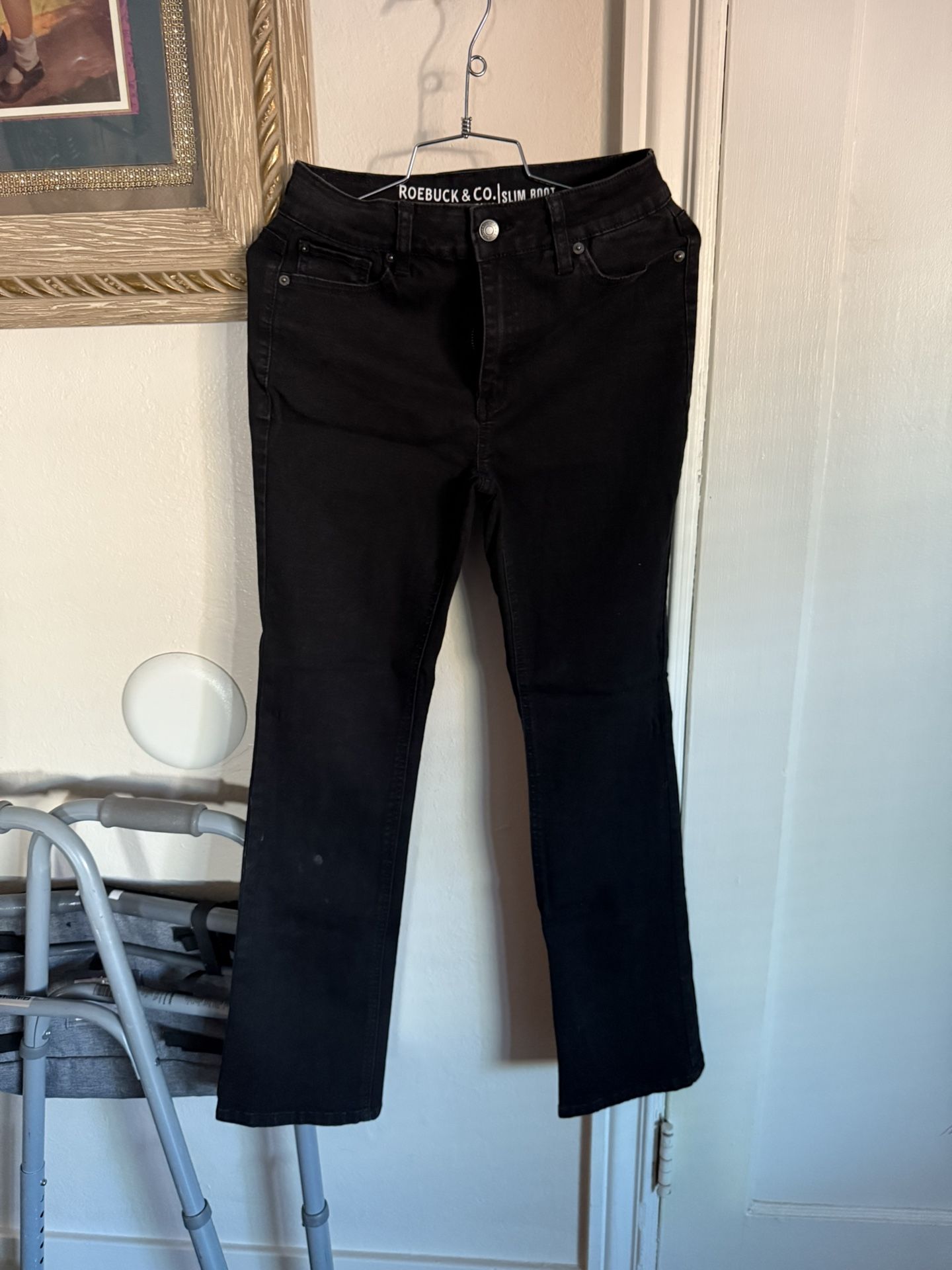 Black Jeans Slim Boot