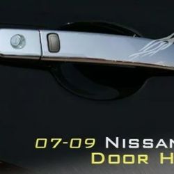 Nissan Altima 07 - 09 Chrome 4 Door Handle Cover Covers w/ PSG Keyhole