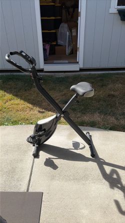 Folding Upright Exercise Bike