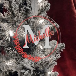 Personalized Christmas Ornaments 