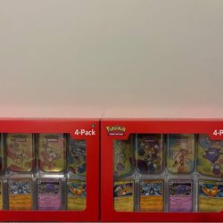 Pokemon Scarlet & Violet Trading Card Game 151 Mini Tin Raichu Machamp Gengar