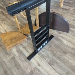 Wall Mount & Floor Billiards Rack With Table Corner 