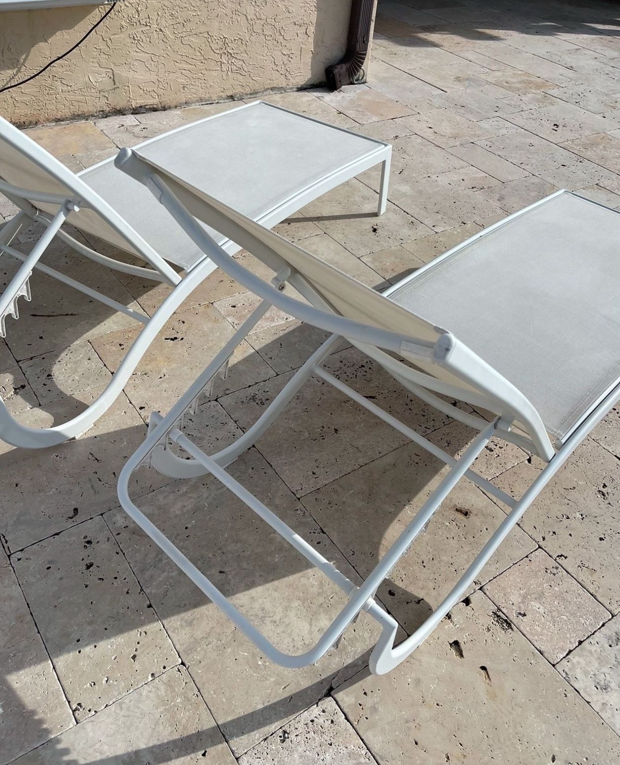 2 Outdoor Aluminum Chairs Barely used $240 Each, Was 400 Each,All Products : American Fashion Style Bags On Sale