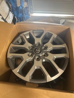 Wheels (Rims) -2025 Toyota Tundra OEM Wheels (Rims) – Set of 4 – Like New