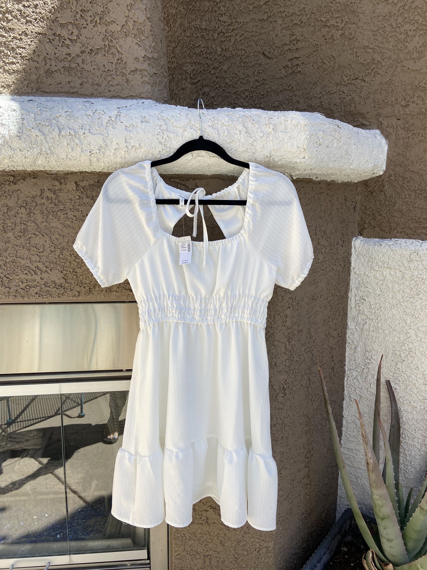 Maurices White Baby Doll Dress