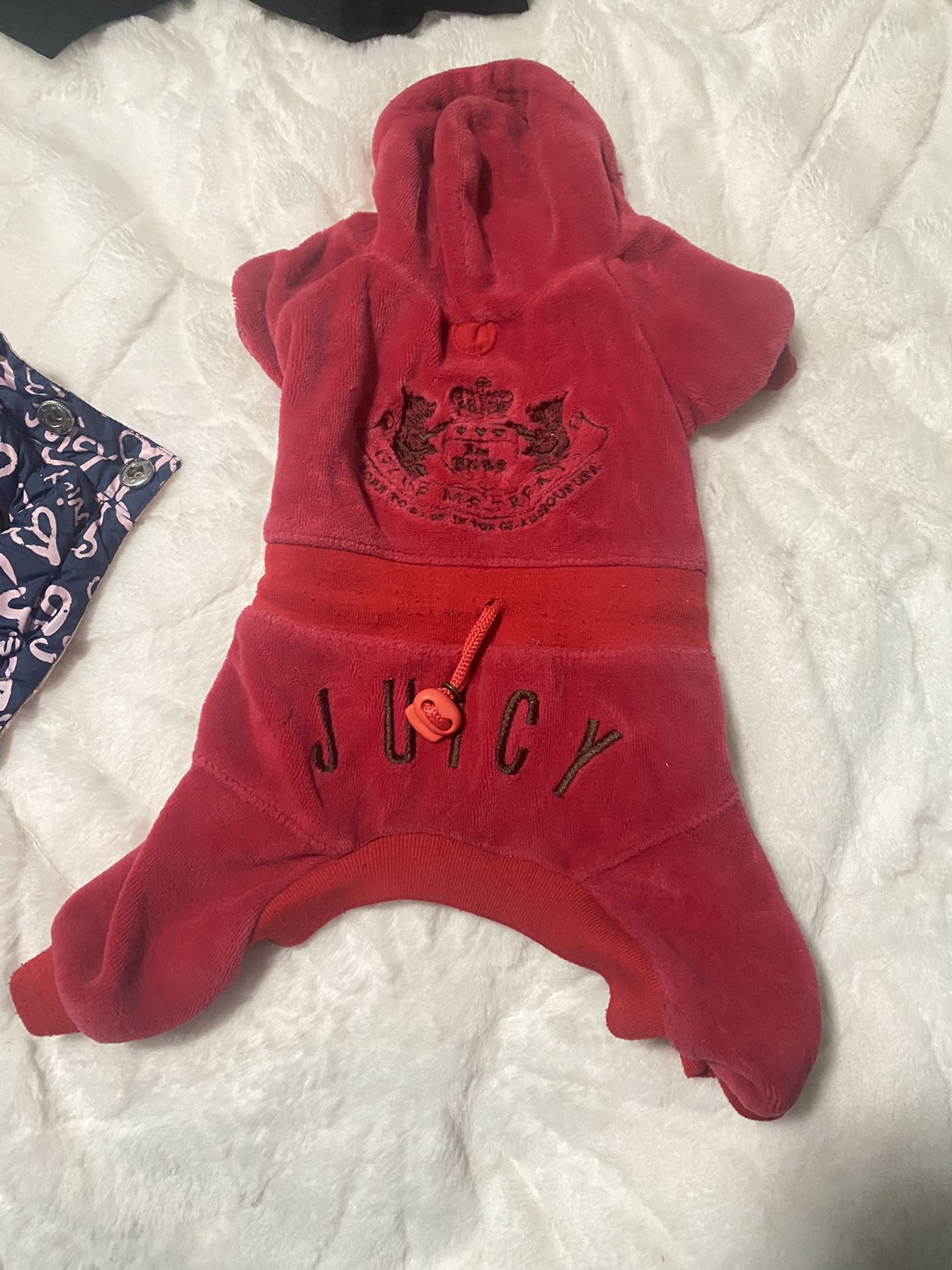 Dog Juicy Couture Jumpsuit Size Small
