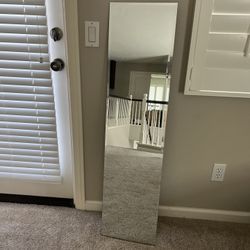 Frameless Wall Body Mirror 4’ x 2’