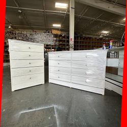 Dresser set / Five and Eight drawers dresser