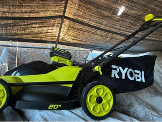 Ryobi 40V Brushless 20Self-Propelled Mower WITH CHARGER AND ONE BATTERY