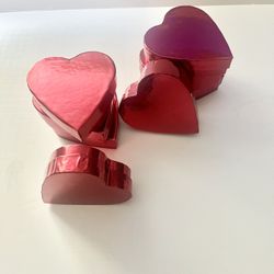 Red Heart Shape Boxes