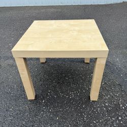 LACK Side table, white stained oak effect,