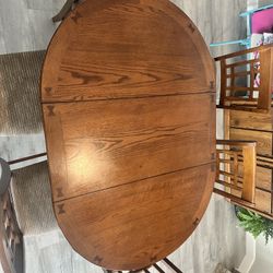 Dining Room Table And Chairs
