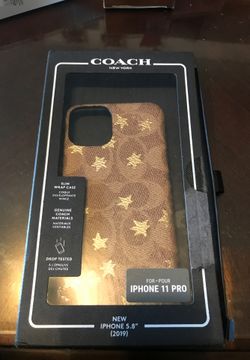 coach new york iphone 11 pro case
