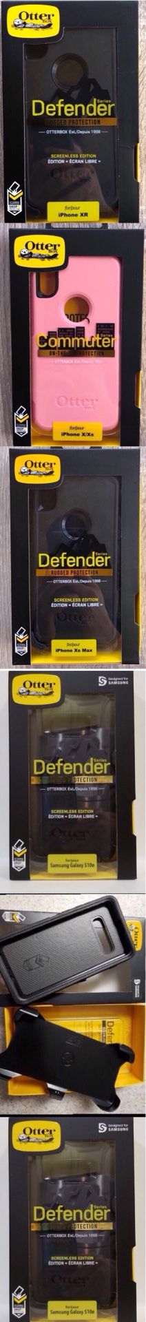 OtterBox Defender series Case brand new otter box fits Samsung Galaxy - S9 - S10 E plus + Edge - 8 - 9 & IPhone 6 -7 - 8 - plus - X -XR-Xs Max