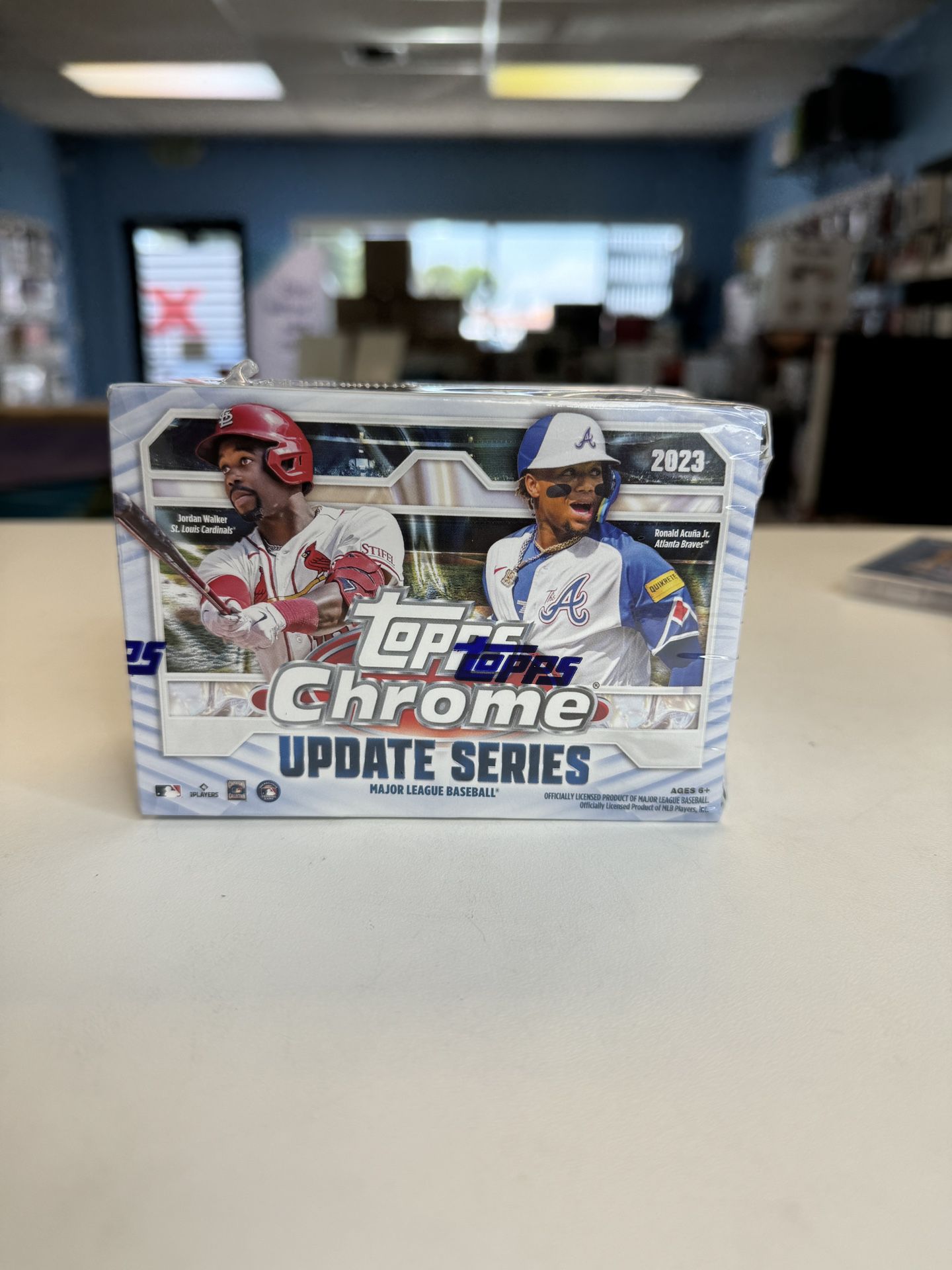 TOPPS Chrome Update Series 2023 Baseball Trading Cards Blaster Box  New Sealed 