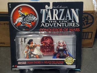 1995 Tarzan: The Epic Adventures – Conqueror of Mars action figure 2-pack