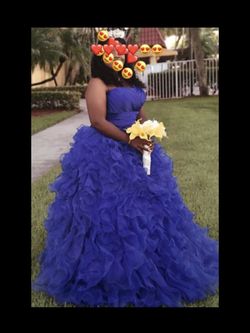 Prom dress/Quinceanera dress/ birthday dress/princess wedding dress