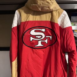 HOMAGE X Starter 49ers Pullover Jacket - Red / XL