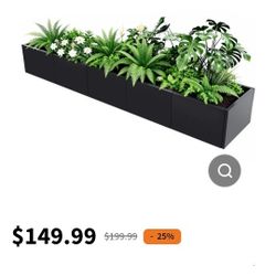 Garvee 68" x 12" x 18" Raised Garden Bed