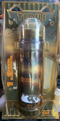Tidus 1.2 Farad Car Audio Capacitor
