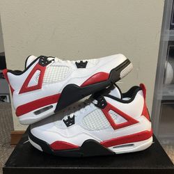 Jordan 4 Red cement 