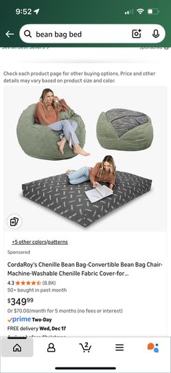Bean Bag Bed