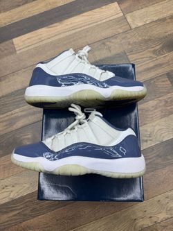 Jordan 11 Low Diffused Blue Sz 6Y