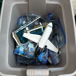 Lot Of Lego Incomplete Sets With Manuals