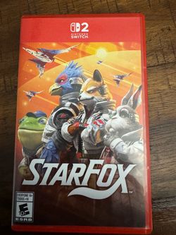 Starfox Nintendo switch 2 game and case